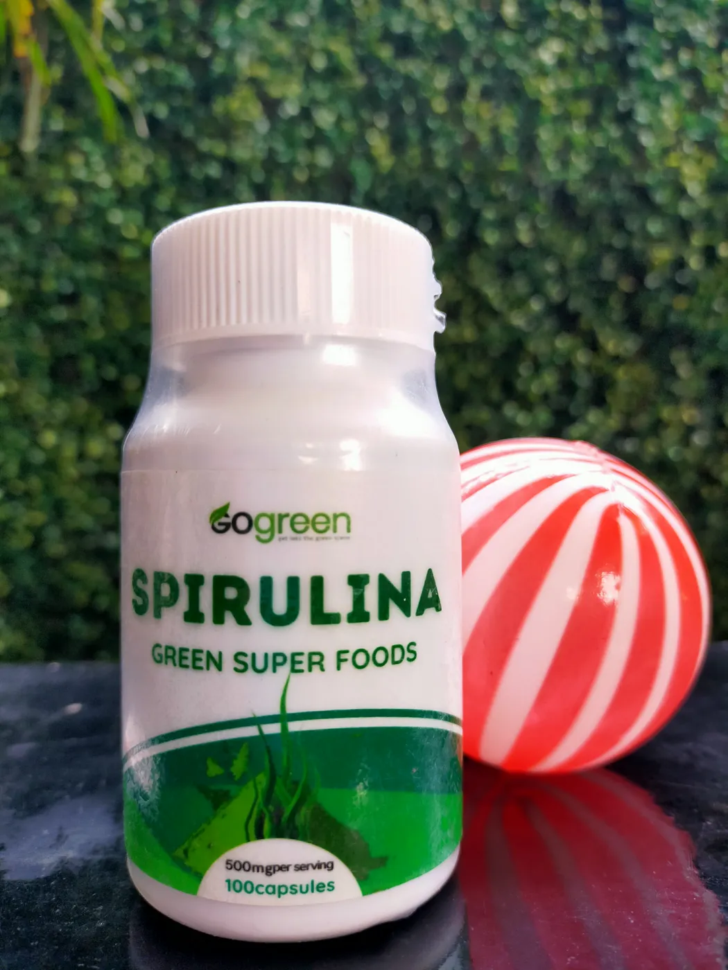 Spirulina Capsules (500mg) 50 Capsules