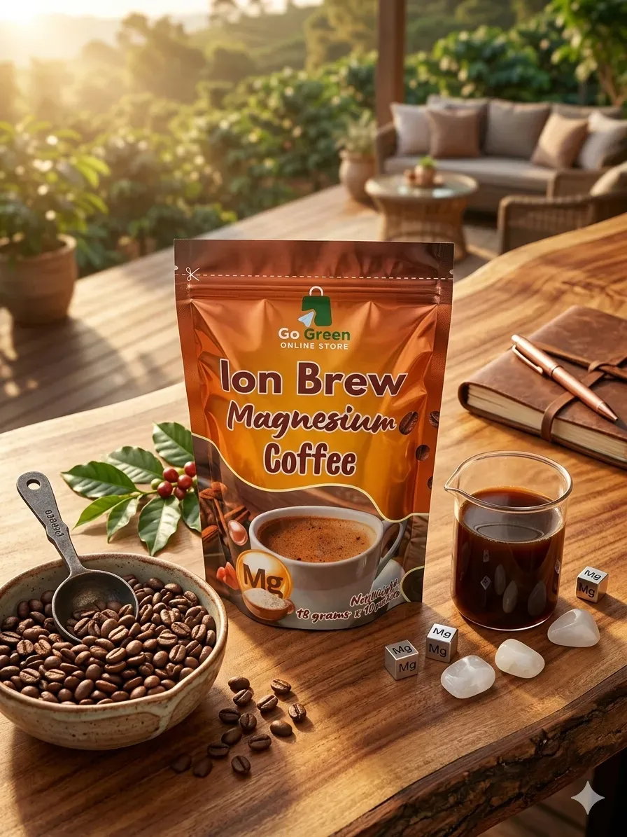 Ion Brew Magnesium Coffee 10 Sachets X 18g