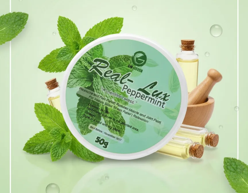 Real-Lux Rub Peppermint 50g