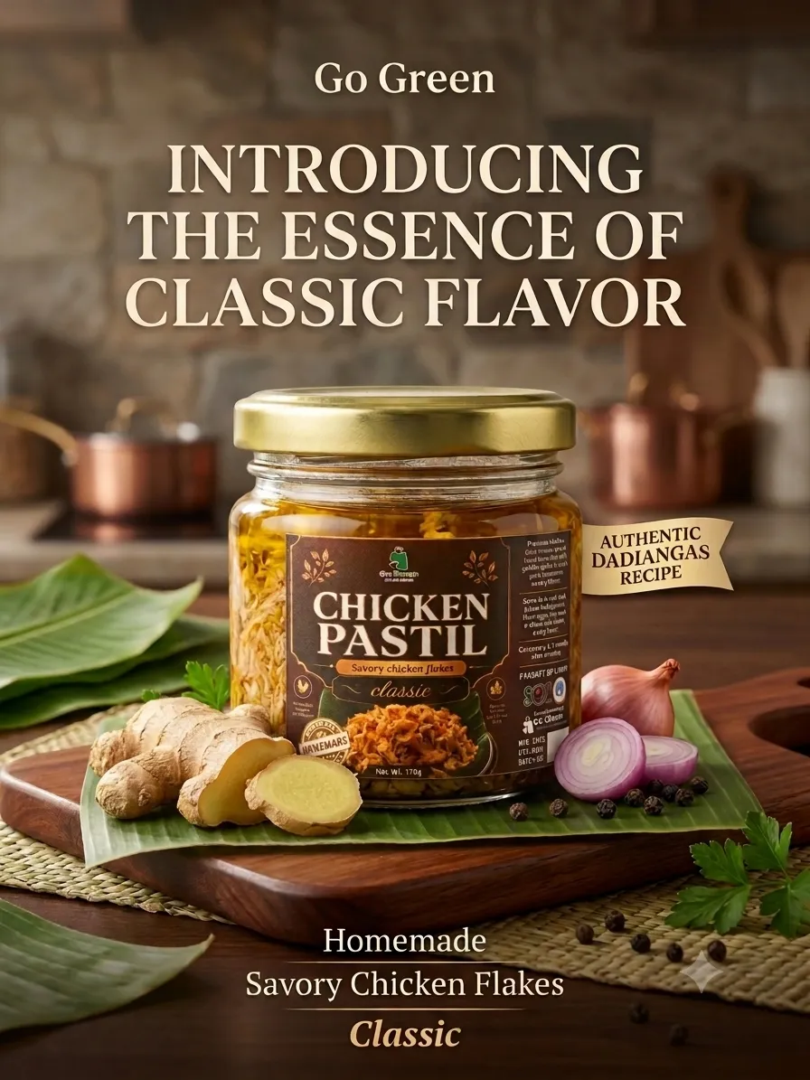 Gogreen Chicken Flakes 120g Classic Flavor