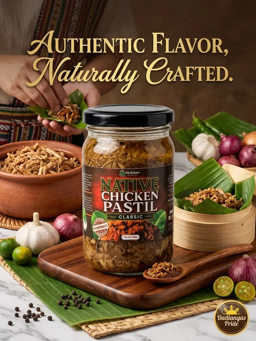 Gogreen Native Chicken Pastil 220g Mild Spicy