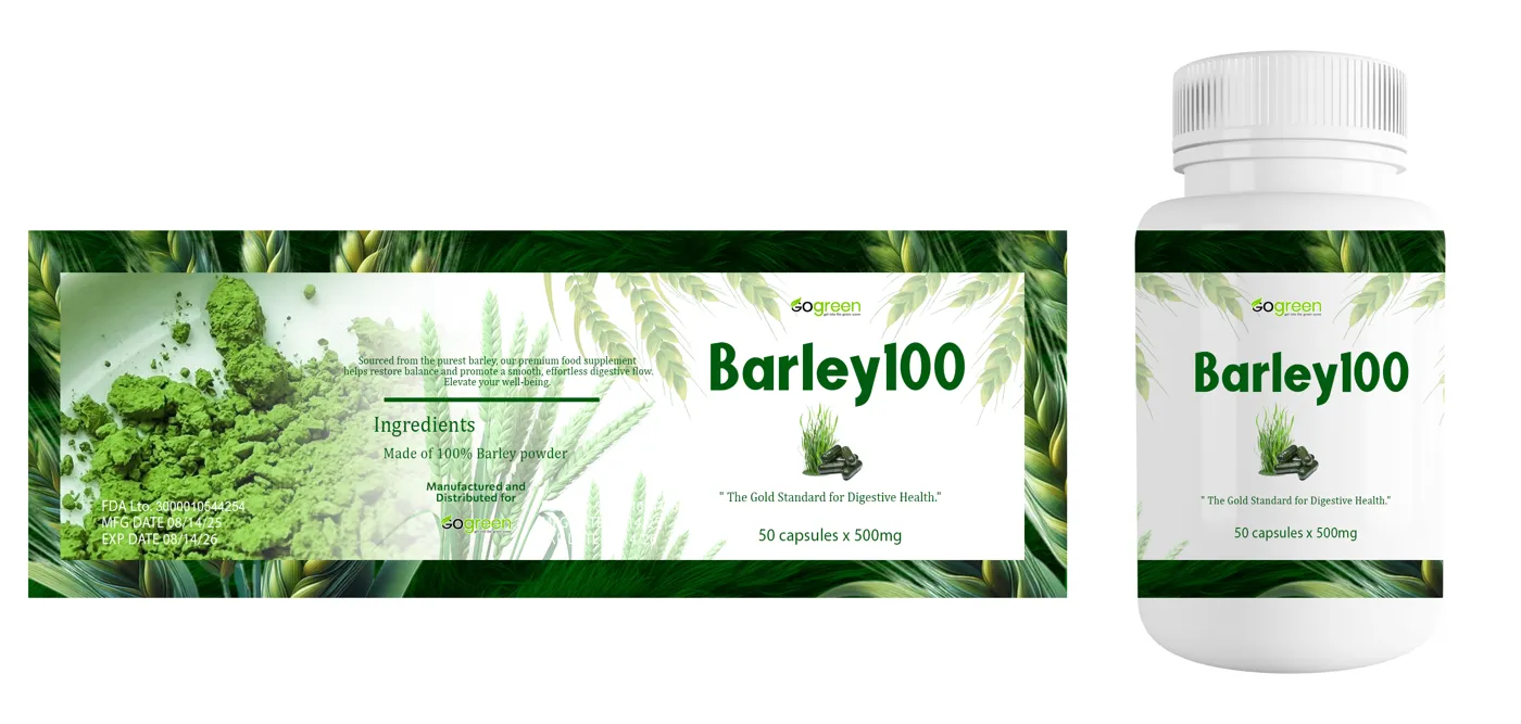 Barley100 Capsule 500mgx 50 Capsules