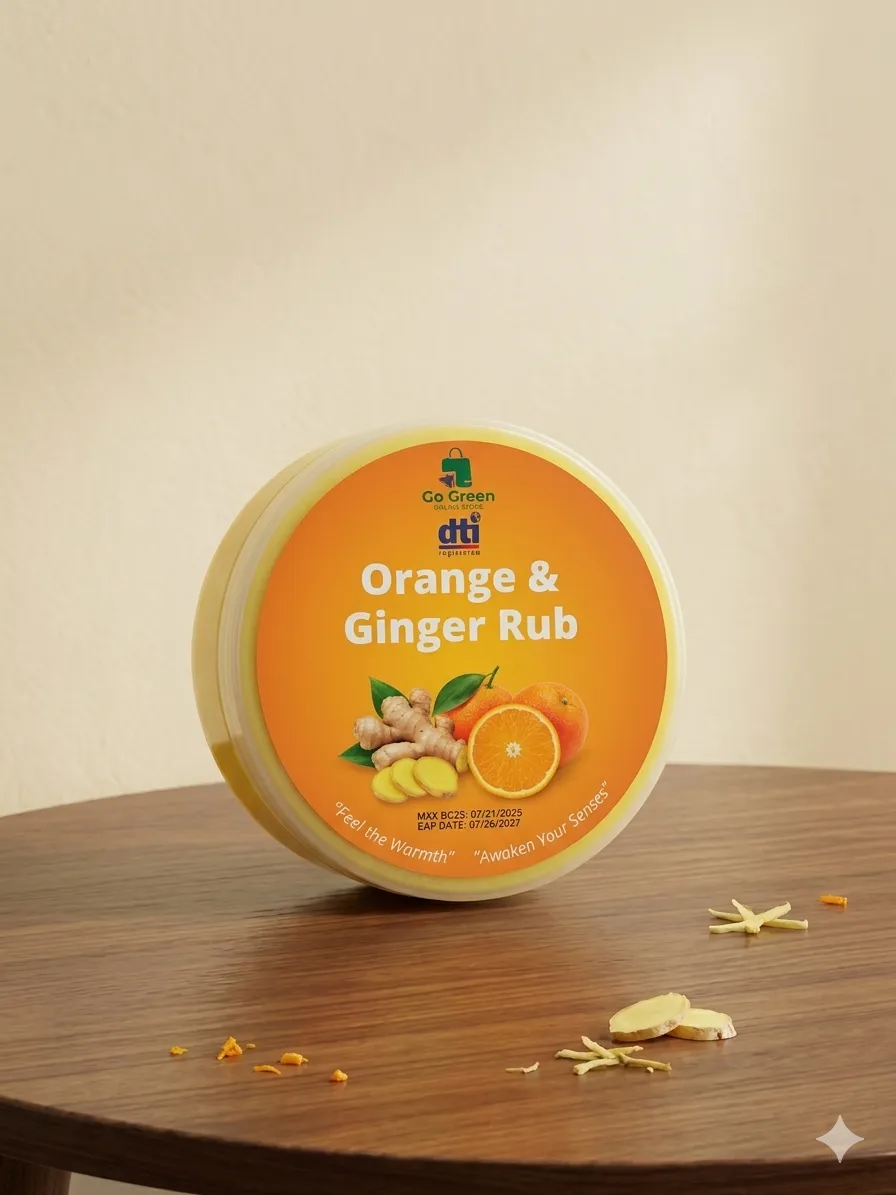 Gogreen Rub Orange&Ginger 50g