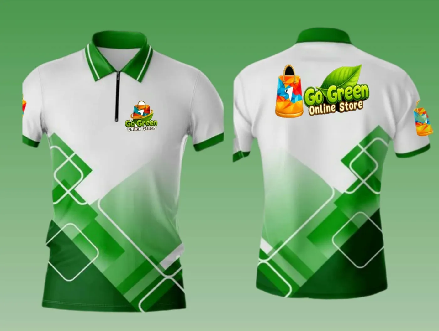 "Eco-friendly Custom Sublimated T-shirt"